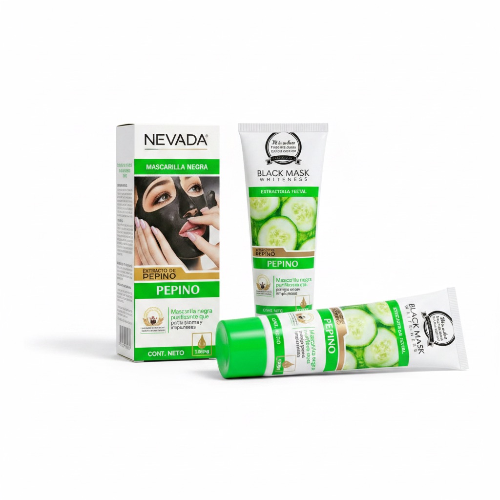 Mascarilla Negra Pepino