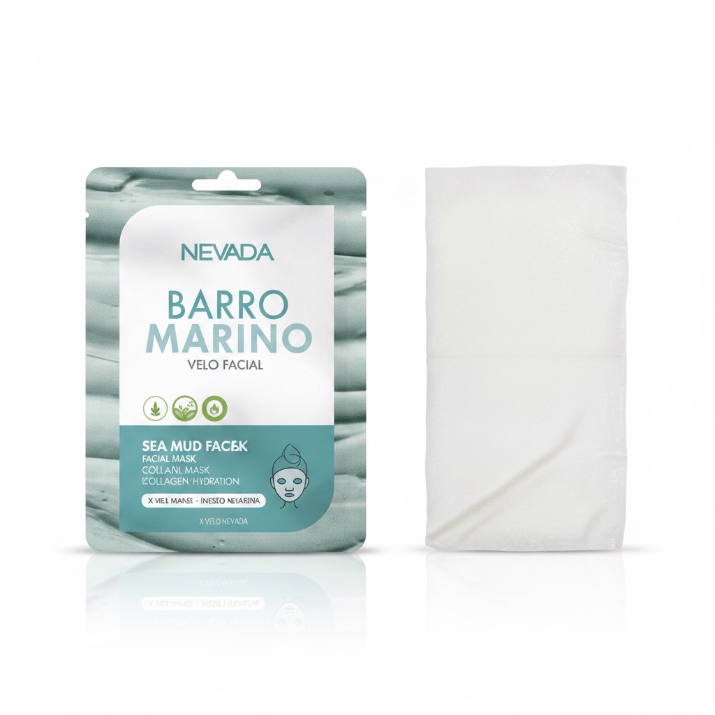 Velo Facial Barro Marino