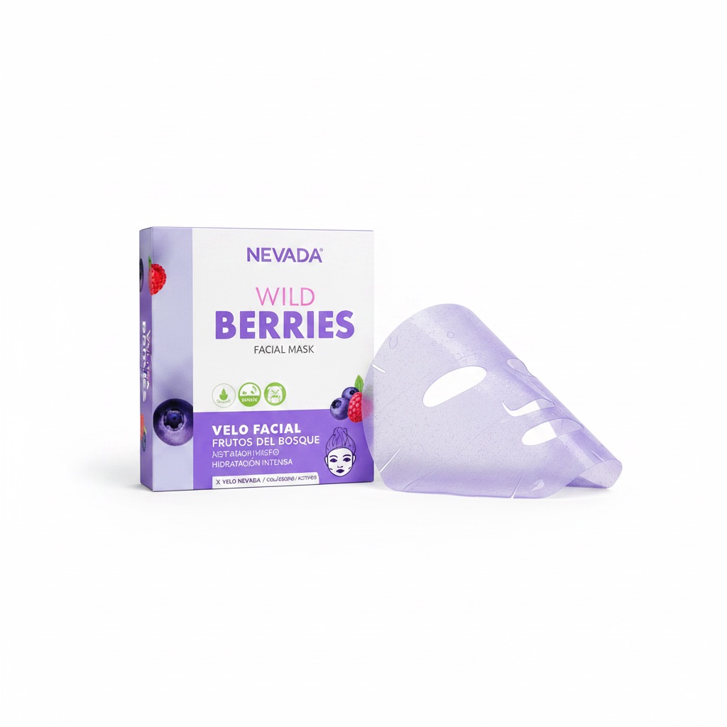 Velo Facial Frutos Bosque