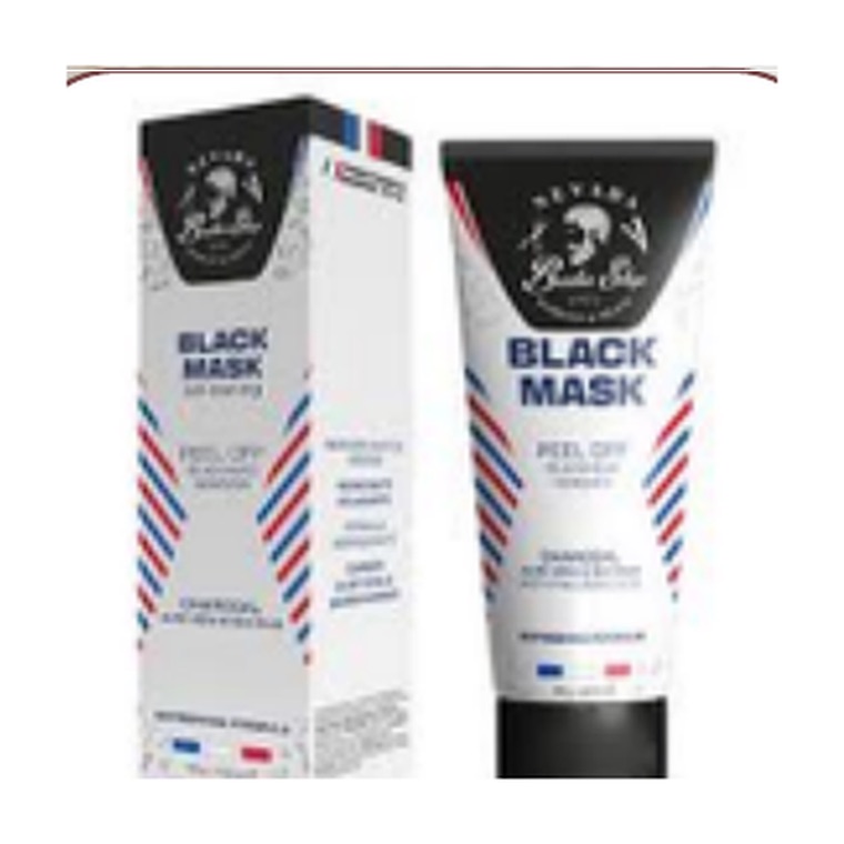 Mascarilla Negra Barberia